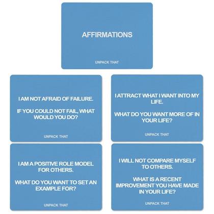 Imagem de Jogo de cartas de conversação UNPACK THAT para casais e amigos