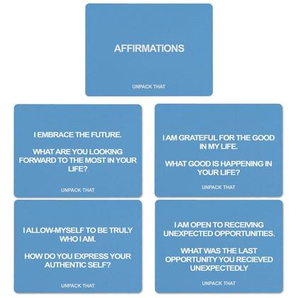 Imagem de Jogo de cartas de conversação UNPACK THAT para casais e amigos