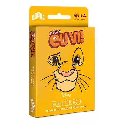 Imagem de Jogo De Cartas Eu Vi! Disney O Rei Leão Original Copag