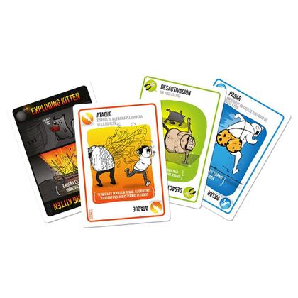 Imagem de Jogo de cartas Exploding Kittens EKIEK01ES Versão em espanhol
