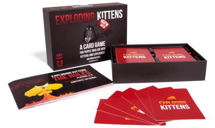Imagem de Jogo de cartas Exploding Kittens NSFW para adultos e adolescentes