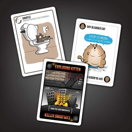 Imagem de Jogo de cartas Exploding Kittens NSFW para adultos e adolescentes