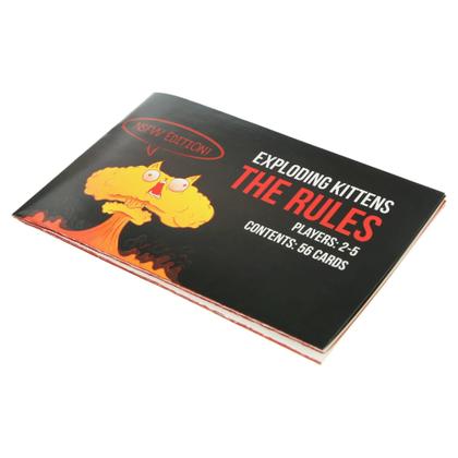 Imagem de Jogo de cartas Exploding Kittens NSFW para adultos e adolescentes