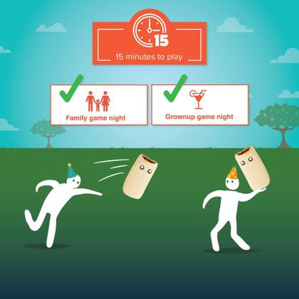 Imagem de Jogo de cartas Exploding Kittens Throw Throw Burrito Extreme