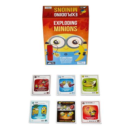Imagem de Jogo de cartas Exploding Minions by Exploding Kittens Russian Roulette