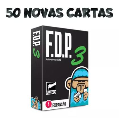 Imagem de Jogo de Cartas Foi de Propósito FDP 3 Expansão - Buró