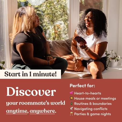 Imagem de Jogo de cartas Os pais são humanos, colegas de quarto são humanos. 140 cartas