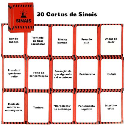 Imagem de Jogo de Cartas para Ansiedade em Adolescentes - 110 Cartões