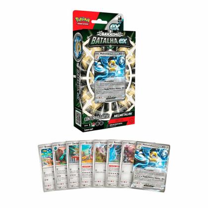 Imagem de Jogo de Cartas - Pokémon - Baralho Batalha Ex - Melmetal - Copag