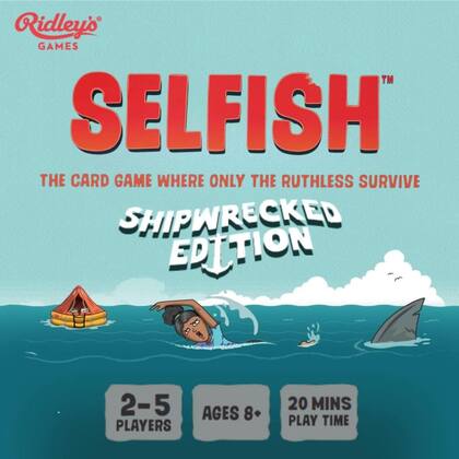 Imagem de Jogo de cartas Ridley's Selfish Shipwrecked Edition 2-5 jogadores