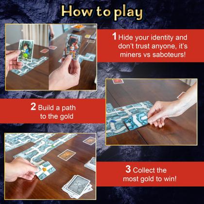 Imagem de Jogo de Cartas Saboteur 2 - Pacote de Expansão AMIGO