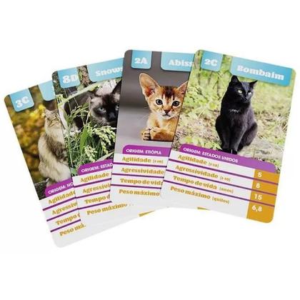 Imagem de Jogo De Cartas Super Trunfo Gatos Grow