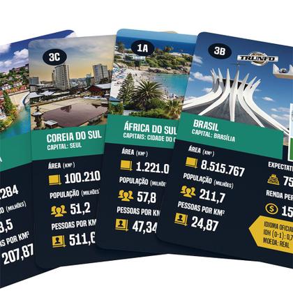 Imagem de Jogo de Cartas - Super Trunfo - Paises GROW