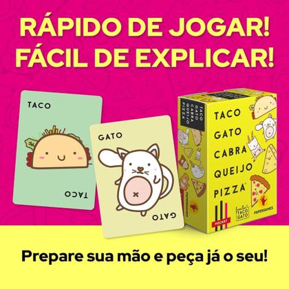 Imagem de Jogo de Cartas Taco Gato Queijo Cabra Pizza