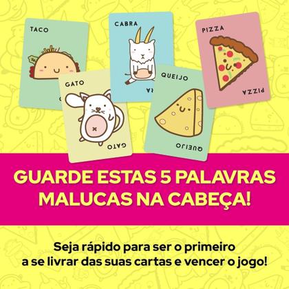 Imagem de Jogo de Cartas Taco Gato Queijo Cabra Pizza