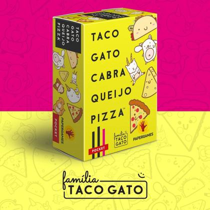 Imagem de Jogo de Cartas Taco Gato Queijo Cabra Pizza