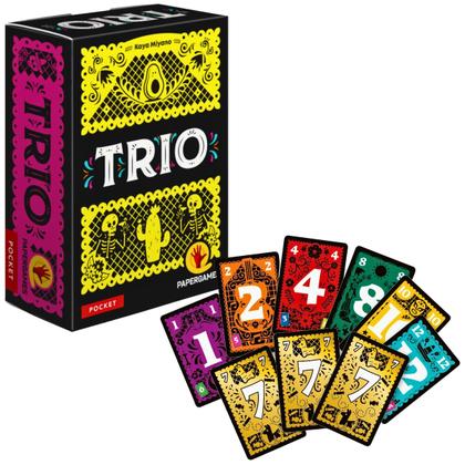 Imagem de Jogo de Cartas Trio de Estratégia Papergames