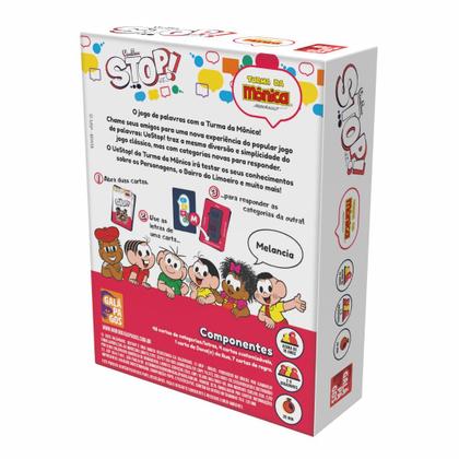 Imagem de Jogo de Cartas UeStop! Turma da Monica Galapagos
