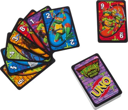 Imagem de Jogo de Cartas UNO Tartarugas Ninja - Mattel Games