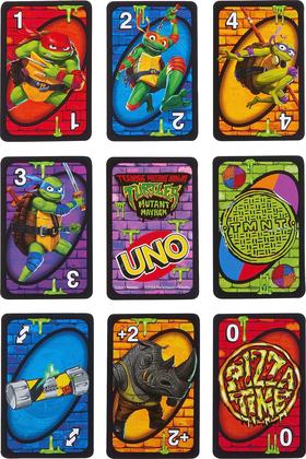 Imagem de Jogo de Cartas UNO Tartarugas Ninja - Mattel Games