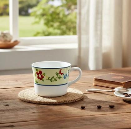 Imagem de Jogo de Chá 12 Peças Dec. Borboleta em Porcelana Pintado a Mão