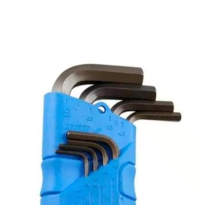 Imagem de Jogo de chave allen 2 a 10 mm com 8 peças - 42 - 88M