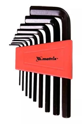 Imagem de Jogo De Chave Allen Curta 1,5 À 10,0mm C/9 Peças Reforçado