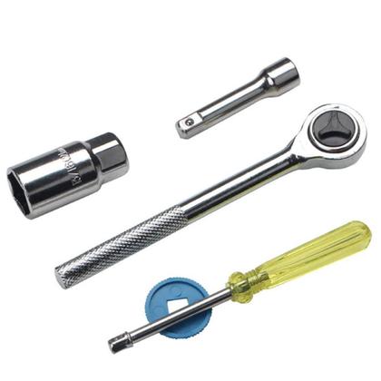 Imagem de Jogo De Chave Catraca Canhão Cachimbo Com 39 Peças Soquetes NF