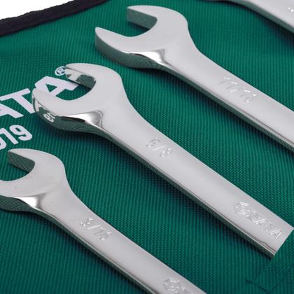 Imagem de Jogo de chave combinada 1/4" a 3/4" aço cromo vanádio 9 peças - ST09019G