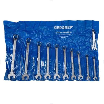 Imagem de Jogo de Chave Combinada 3/8" a 1" 12pçs 002.652 Gedore