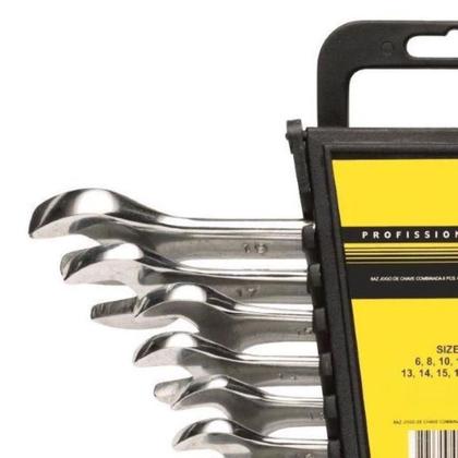 Imagem de Jogo De Chave Combinada 6 À 19 Mm Com 11 Peças 8tn Eda
