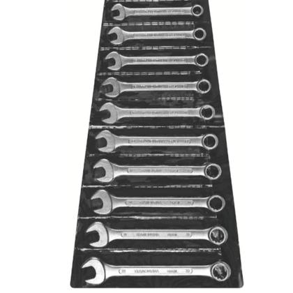 Imagem de Jogo de chave combinada 6 a 22 mm em aço especial com 17 peças