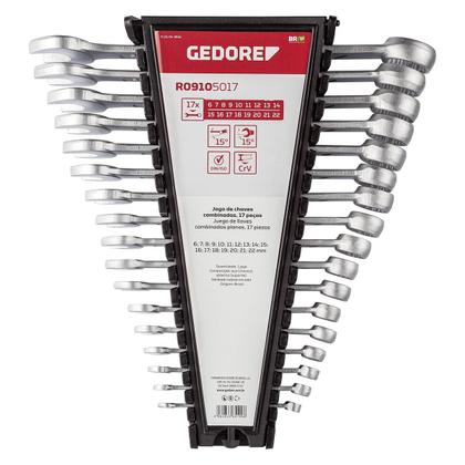 Imagem de Jogo de Chave Combinada 6 a 22mm 17 Peças Gedore Red 3365199