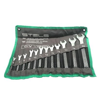 Imagem de Jogo de Chave Combinada 6 a 22mm C/12 Peças Stels - 1540555 