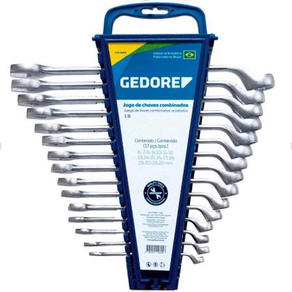 Imagem de Jogo de Chave Combinada 6 a 32mm 15pçs 1B-15M Gedore