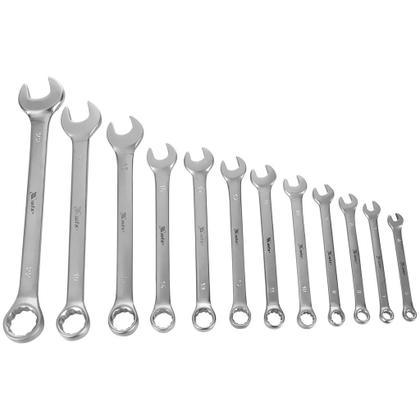 Imagem de Jogo de chave combinada, 6 x 22 mm, 12 pcs, crv,  cromo fosco//mtx