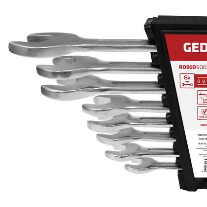 Imagem de Jogo de Chave Combinada 8 a 19mm 8 Peças Gedore Red 3365203