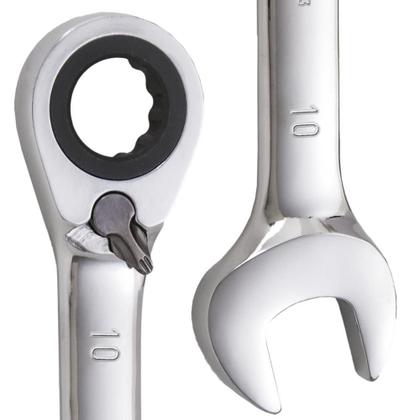 Imagem de Jogo De Chave Combinada C/Catraca Reversível 10 A 14Mm 5 Pçs