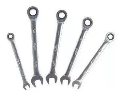 Imagem de Jogo De Chave Combinada Com Catraca 5 Peças - Corneta