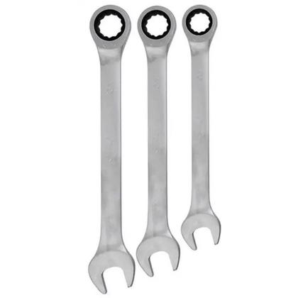 Imagem de Jogo de Chave Combinada com Catraca 7 Peças 819mm 3226070 CORNETA