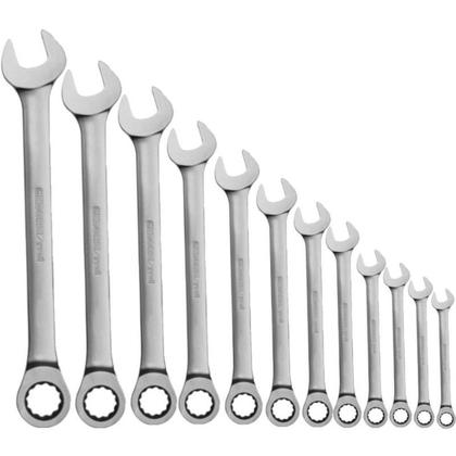 Imagem de Jogo de Chave Combinada com Catraca 8 a 19mm com 12 Peças
