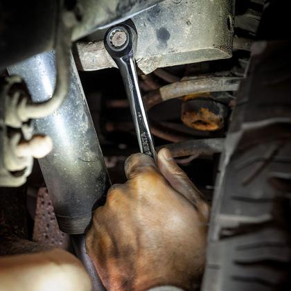 Imagem de Jogo de Chave Combinada com Catraca 8 a 19mm Sata 8 Peças ST08008SJ