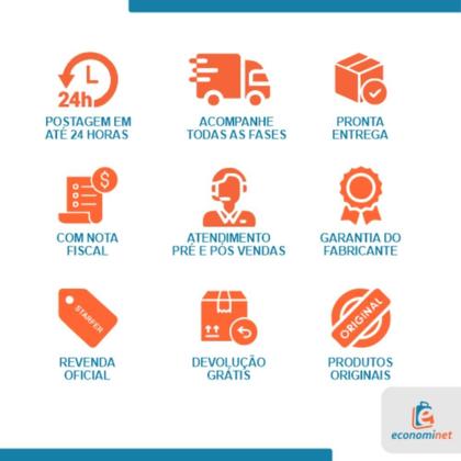 Imagem de Jogo de Chave Combinada Cromada Fixa e Estrela 6 a 32mm 16 Peças