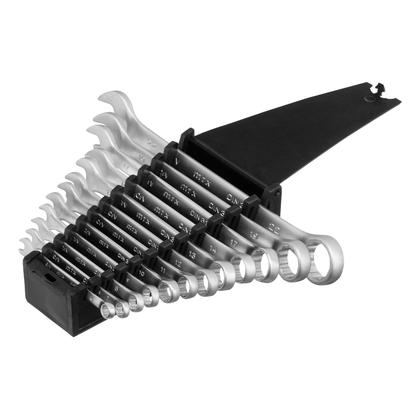 Imagem de Jogo de chave combinada, cromo vanadio, cromo fosco, 6-22mm, 12pcs // mtx