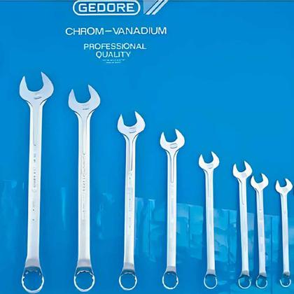 Imagem de Jogo de Chave Combinada de 6 à 22 MM 11 Pecas Cromo Vanadium GEDORE