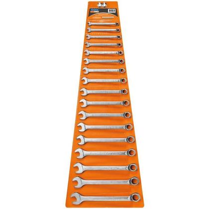 Imagem de Jogo de Chave Combinada de 6 à 22 MM Aço Cromo Vanádio com 17 Peças TRAMONTINA