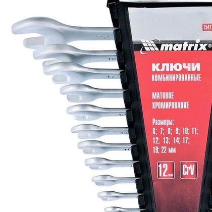 Imagem de Jogo de Chave Combinada de 6 à 22 MM Kit com 12 Peças 154129 MTX