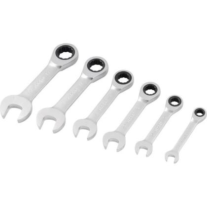 Imagem de Jogo de Chave Combinada de 8 à 19 MM com Catraca Jogo c/ 6 Peças VONDER