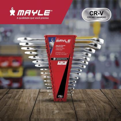 Imagem de Jogo de Chave Combinada Mayle, 102404My, 6A32mm, 15 Peças