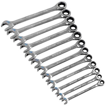 Imagem de Jogo De Chave Combinado Com Catraca Velocidade Belzer Speedy Surface Drive 8mm-19mm 12 Peças